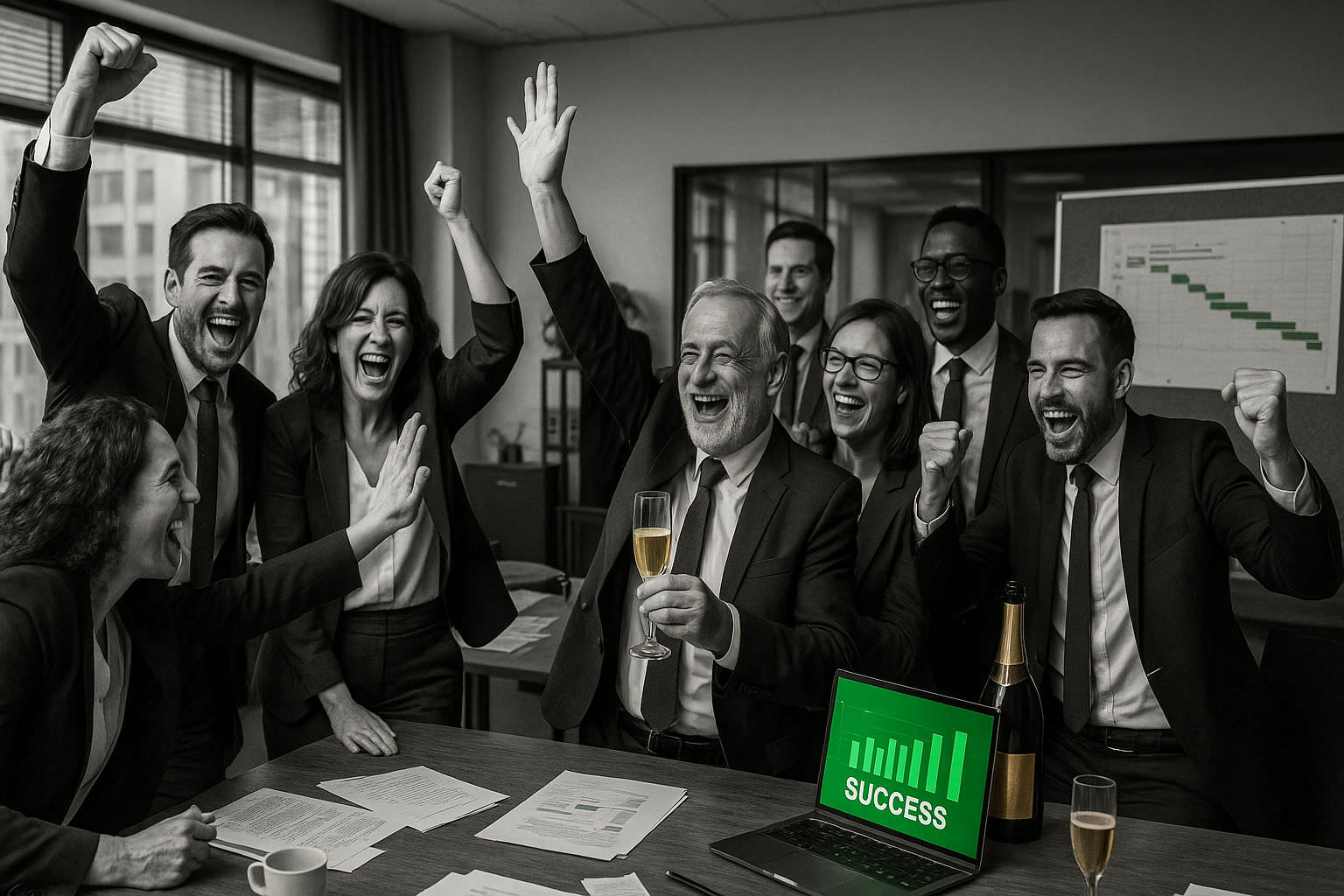 Engaged and motivated employees at work - Panorama® Professional Engagement Assessment Test
