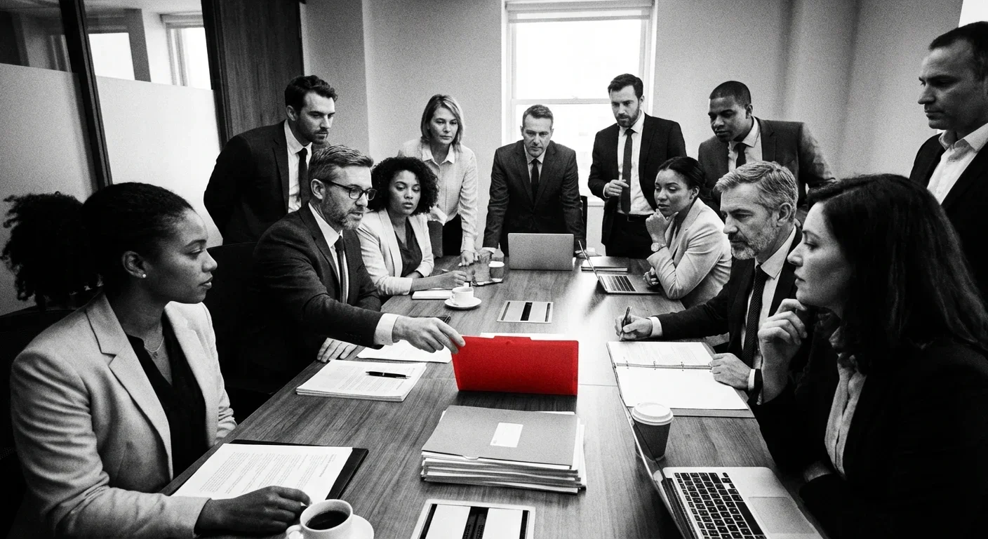 HR professional reviewing free aptitude test results for employment decisions