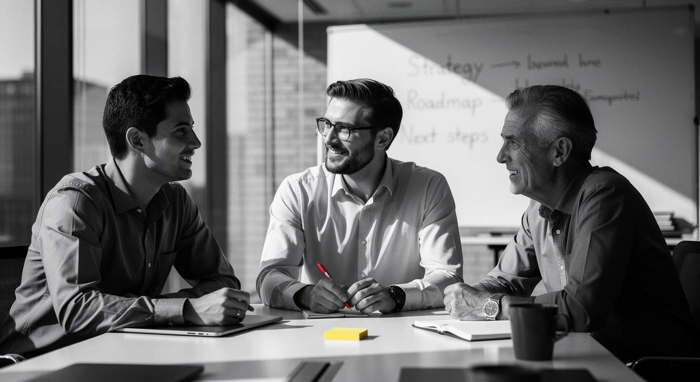 Collaboration dequipe avec voix diverses au travail.