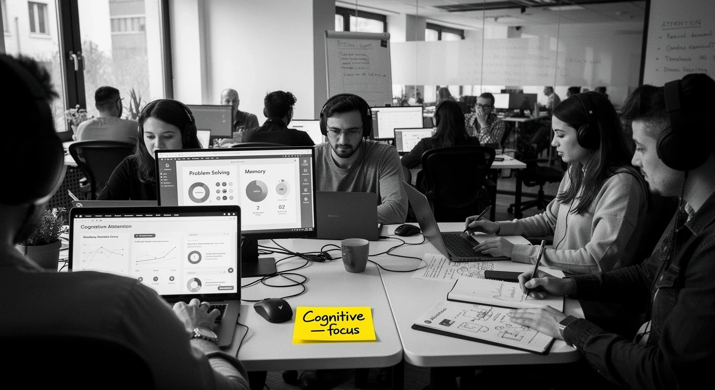 cognitive tests for remote work attention assessment