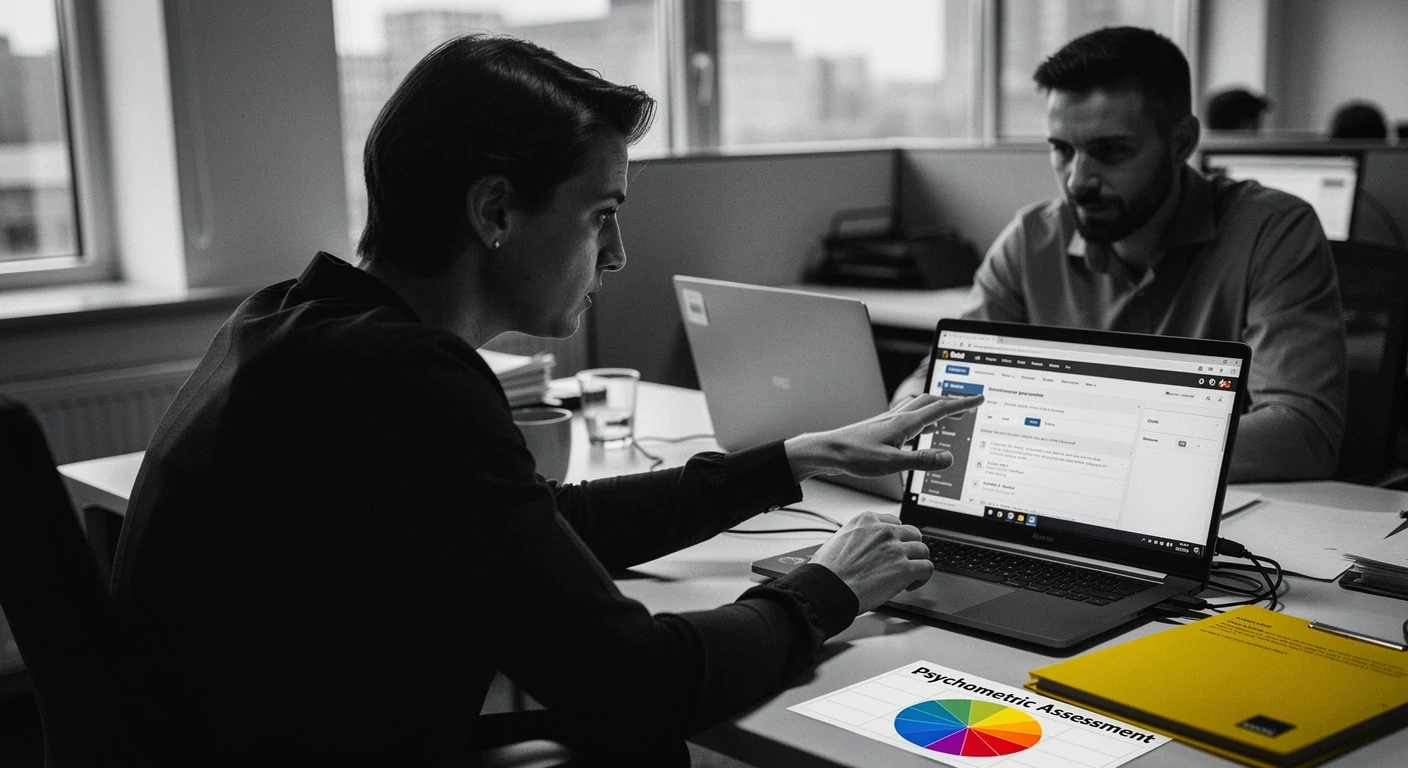 Candidats utilisant outils psychometriques pour evaluer competences recrutement