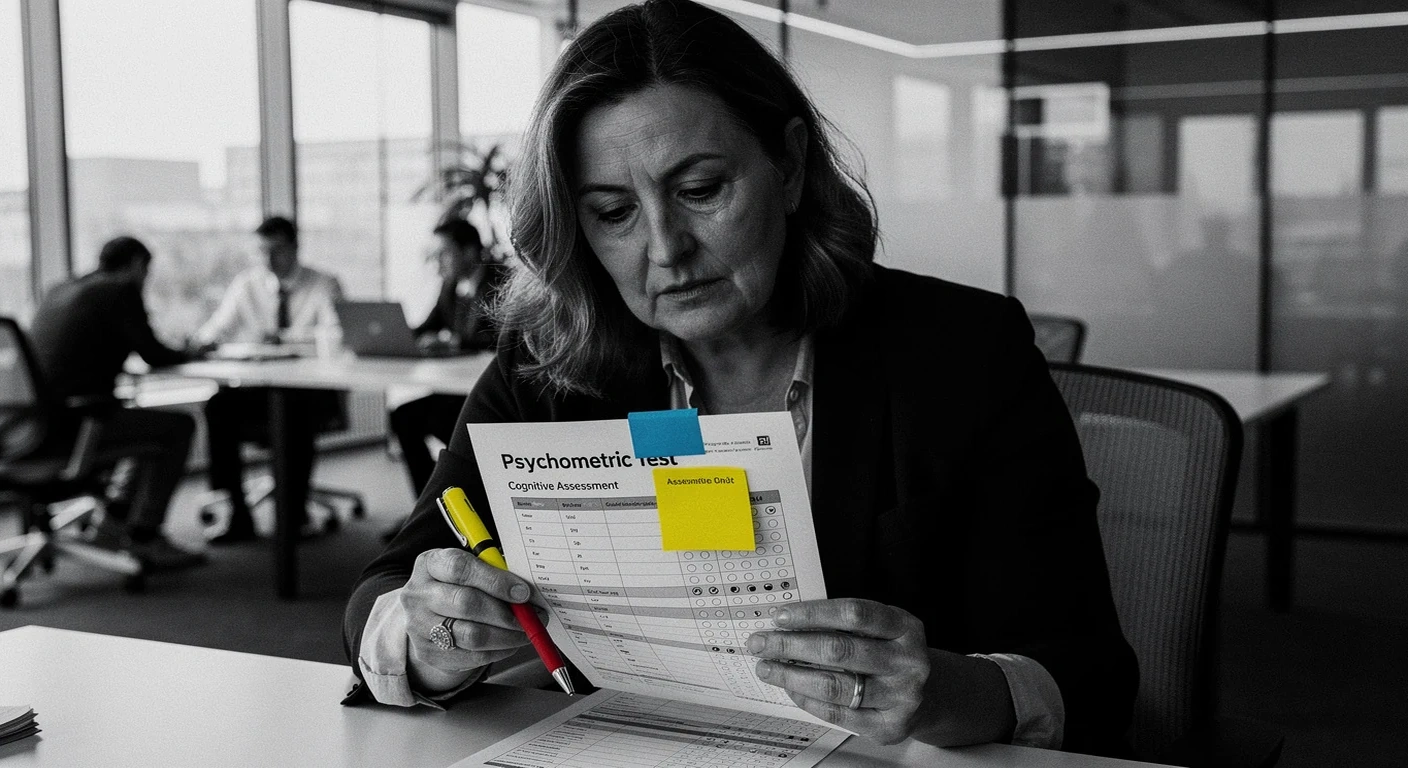 Tests psychometrics dans le recrutement evolutif moderne.