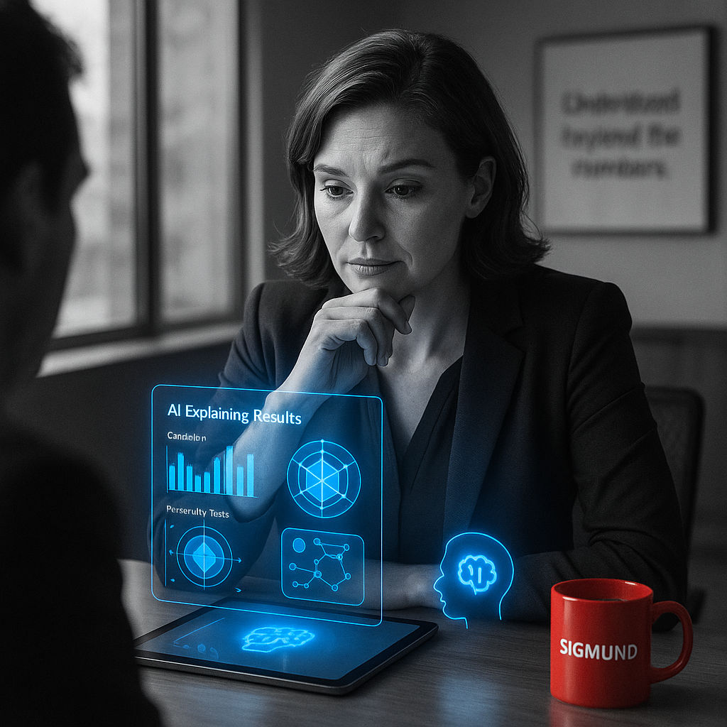 IA explicable pour l'interprétation des résultats Une IA expliquant les résultats