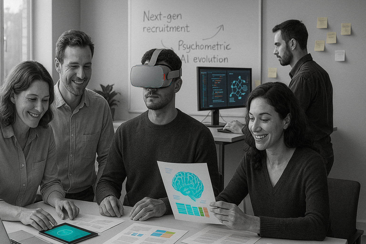 Un equipo de psicólogos trabaja en nuevos test